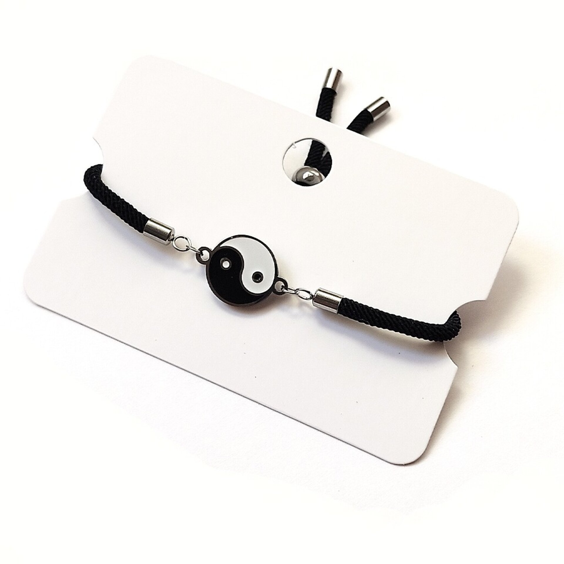 Pulsera Ying Yang Acero Inoxidable Esmaltado - 5