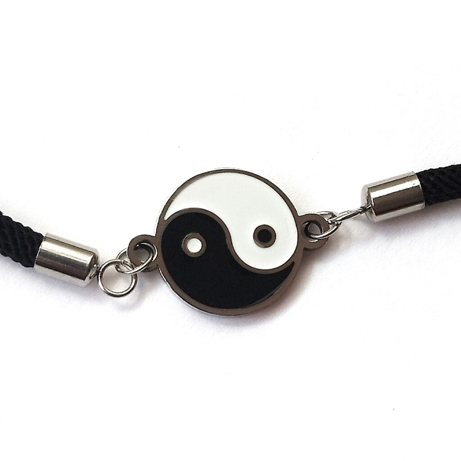 Pulsera Ying Yang Acero Inoxidable Esmaltado - 2